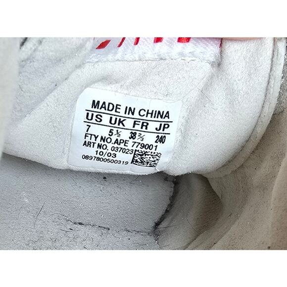 Vintage Adidas Tuscany Goodyear Trefoil Driving Racing Shoes White Red Sz 7 Mens - Picture 8 of 9